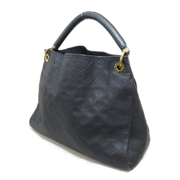 LOUIS VUITTON ArtsyMM handbag Black Infini leather M93448 - Picture 3 of 10